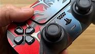 Spider-Man 2 Skin for PS5 DualSense Controller #gaming #ps5 #ps5controller #spiderman #shorts