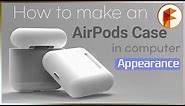 Fusion360 | How to make an AirPods Case in computer | AirPods Case 3D Modeling | 에어팟 케이스 모델링