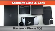 Hands down the BEST iPhone camera case! Moment Case Review - iPhone 6 camera cases