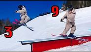 10 First Tricks To Learn on Skis