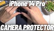 How to Install Camera Protector on iPhone 14 Pro - Apply Tempered Glass for iPhone 14 Pro Camera