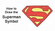 How to Draw the Superman Symbol