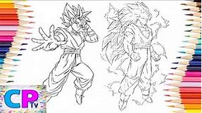 Dragon Ball Son Goku/Dragon Ball Son Gohan Coloring Pages/Disfigure - Blank [NCS Release]