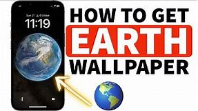 How to Set Earth Wallpaper on iPhone | How to Set Astronomy Wallpaper on iPhone