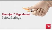 Cardinal Health Monoject™ Hypodermic Safety Syringes