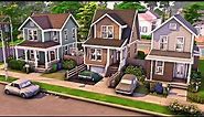 Three Homes One Lot | The Sims 4 Speed Build