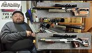 22. Anschutz 9015 Customised and Tuned Benchrest air rifles.