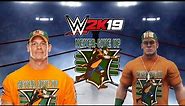 WWE 2K19 John Cena 15X Orange Attire