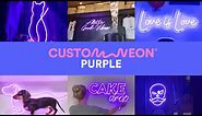 Purple LED Neon Lights | Custom Neon® Color Range