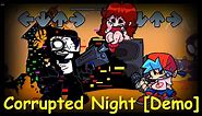 Friday Night Funkin': V.S. Corrupted Tankman (Corrupted Night) Demo [FNF Mod/HARD/Pibby x FNF Mod]