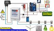How to make Arduino based Prepaid Energy Meter with Theft Alert | Prepaid Energy Meter with GSM
