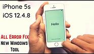 iPhone 5s iCloud Bypass iOS 12.5.1 [Windows] FREE