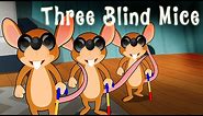 Three Blind Mice English Nursery Rhyme Song for Children with Lyrics - 3 Blind Mice