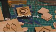 Making leather earrings with Red Pony Leather Goods