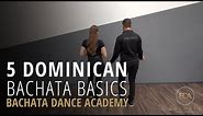Dominican Bachata Footwork & Partnerwork - Demetrio & Nicole - Bachata Dance Academy