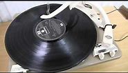 Garrard 210 Record deck with cartridge. Fully working. Demonstration