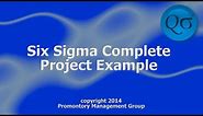 Six Sigma Complete Project Example HD