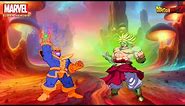 Broly vs Thanos (with Infinity Gauntlets) - Dragon Ball Z vs Marvel Comics