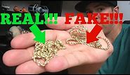 How to spot FAKE GOLD