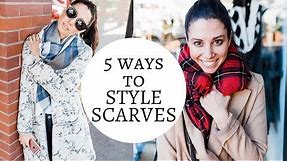 HOW-TO STYLE A (BURBERRY) SCARF: FIVE WAYS