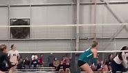 Avery Meide Libero for JJVA 17 Teal coming in with these saves at the JJVA Tropical Ice Open Tourney! 👑