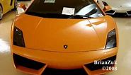 Orange Lamborghini Gallardo LP560-4