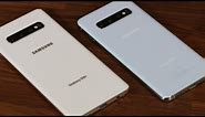 Samsung Galaxy S10 Plus: Ceramic White vs Prism White (Color Comparison)