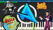 The Ali-A Intro Theme Song Fits With ANY Song on Piano