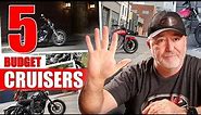5 Budget Friendly Cruiser Motorcycles for 2024