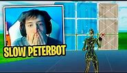 Peterbot Editing SLOW For The First Time In Fortnite History