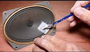 Simple Vintage Speaker Repair
