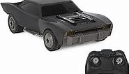 DC Comics, The Batman Turbo Boost Batmobile, Remote Control Car with Official Batman Movie Styling Kids Toys for Boys and Girls Ages 4 and Up