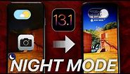iOS 13 Night Mode - How it Works