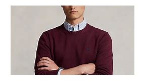 Polo Ralph Lauren Men's Cotton Crewneck Sweater - Macy's