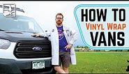 VAN VINYL | How To Wrap a Camper Van