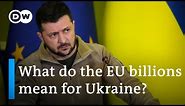 How will Ukraine use the EU's 50 billion euros? | DW News