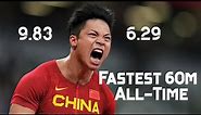 This Asian Man Ran the FASTEST 60m in Human History | Su Bingtian 2012-2021 Metamorphosis 9.83|6.29