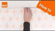 How to hang wallpaper - paste the wall