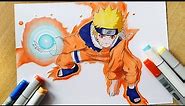 How to Draw Naruto Uzumaki (Kyubi Form) - Naruto | Step By Step Tutorial