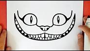 HOW TO DRAW TUMBLR CHESHIRE CAT