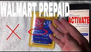 ✅ How To Activate Walmart Money Card Prepaid Debit Card 🔴