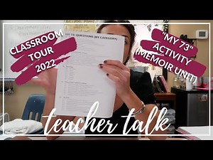 Classroom Tour 2022 & My 73 || High School Teacher