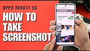 How to Take Screenshot Oppo Reno 11 5G