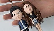 Personalized Couples Keychains