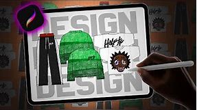 DESIGN a CLOTHING BRAND With PROCREATE