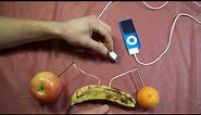 How to Charge an iPod with fruits.