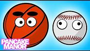 Sports Balls Song for Kids | Pancake Manor