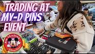 Disney Pin Trading at My-D Pins Trade Event!💪🏽| Toy Story and Pooh pins!