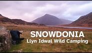 Solo Winter wild camp | Snowdonia - Llyn Idwal | Ogwen Valley