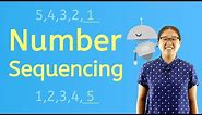 Number Sequencing - Math for Kids!